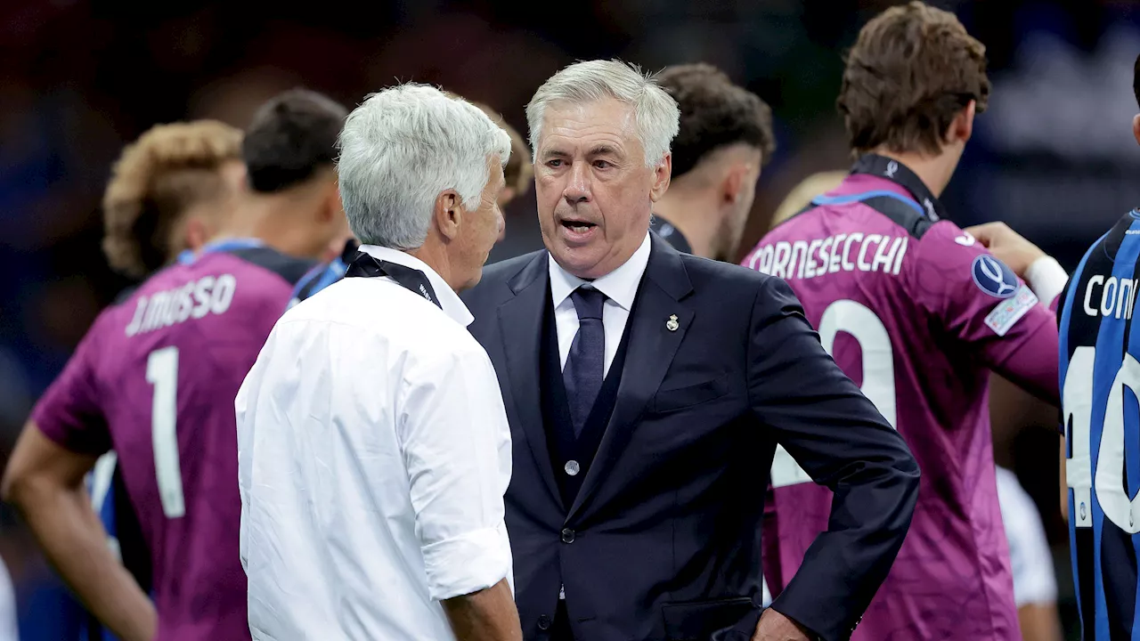 Pallone d'Oro 2024, Gasperini e Ancelotti candidati a 'Coach of the Year'