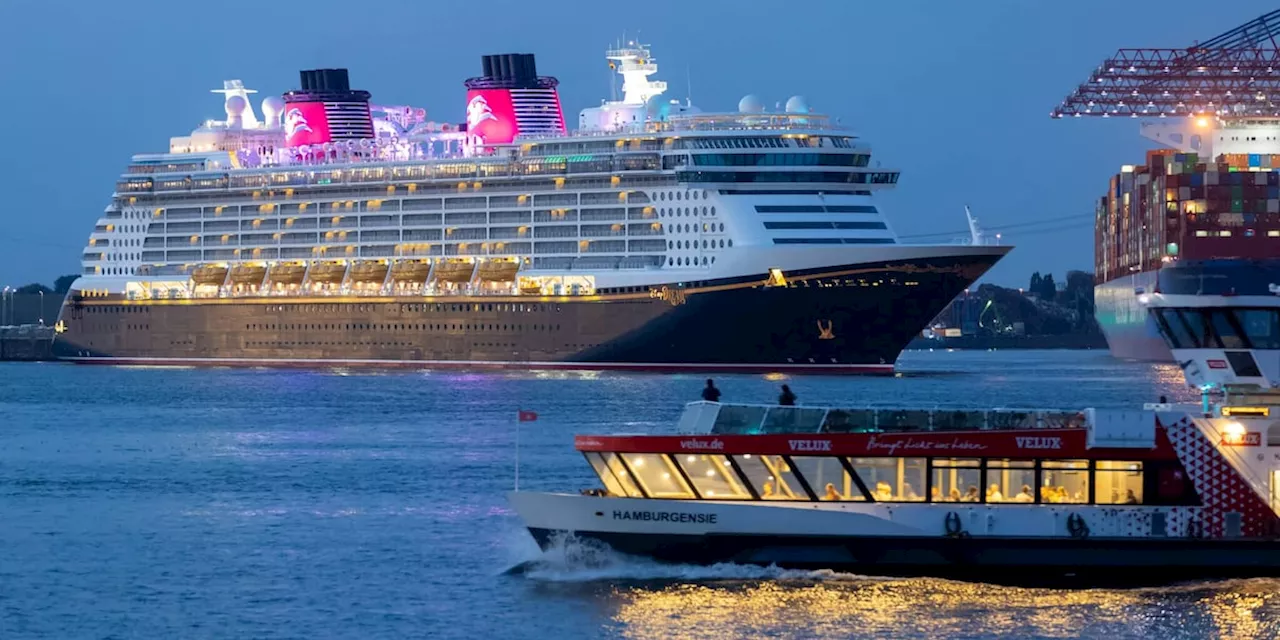 Reisen: Schiff mit Maus-Ohren: „Disney Dream“ macht Halt in Hamburg