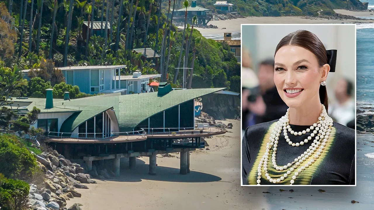 Model Karlie Kloss purchases Rod Stewart's oceanside Malibu mansion for $29.5 million