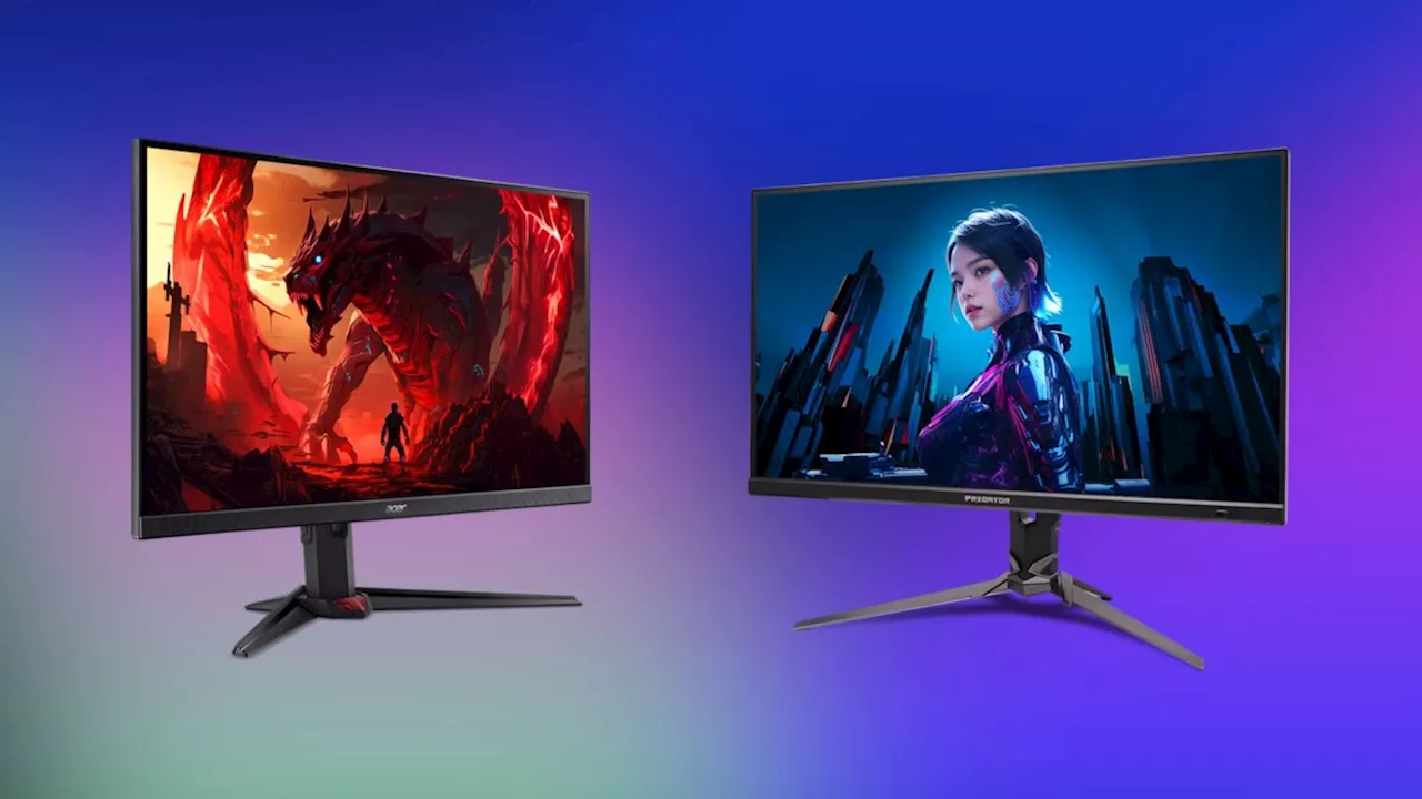 Jusqu’à 600 Hz : Acer lance cinq nouveaux écrans gamer ultra fluides