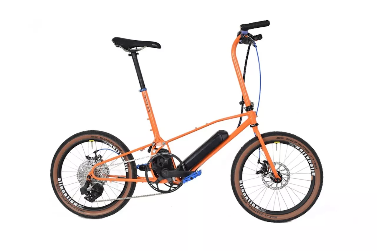 L’excellent moteur Bosch SX s’invite vraiment partout, même sur du vélo électrique pliant