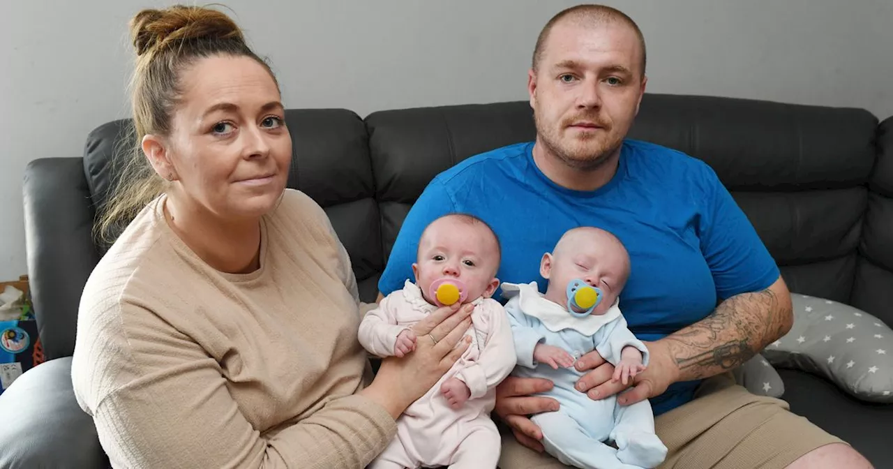 Premature Wishaw twins born at 24 weeks finally home after gruelling 107 days in hospital