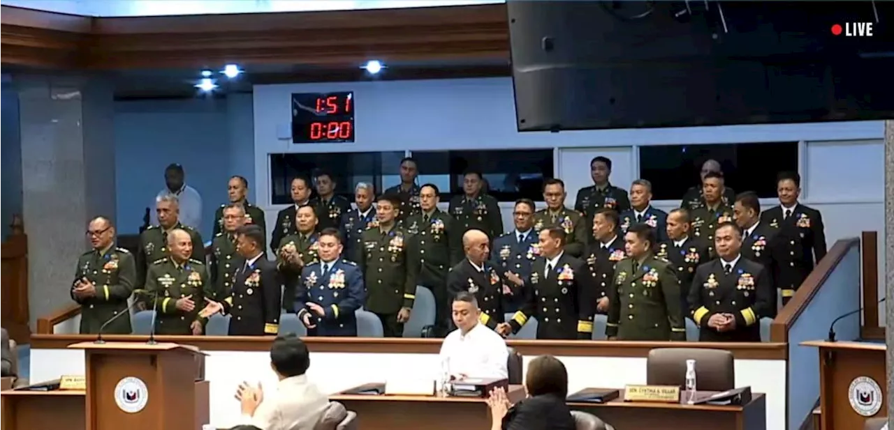 32 AFP officers promoted to higher ranks