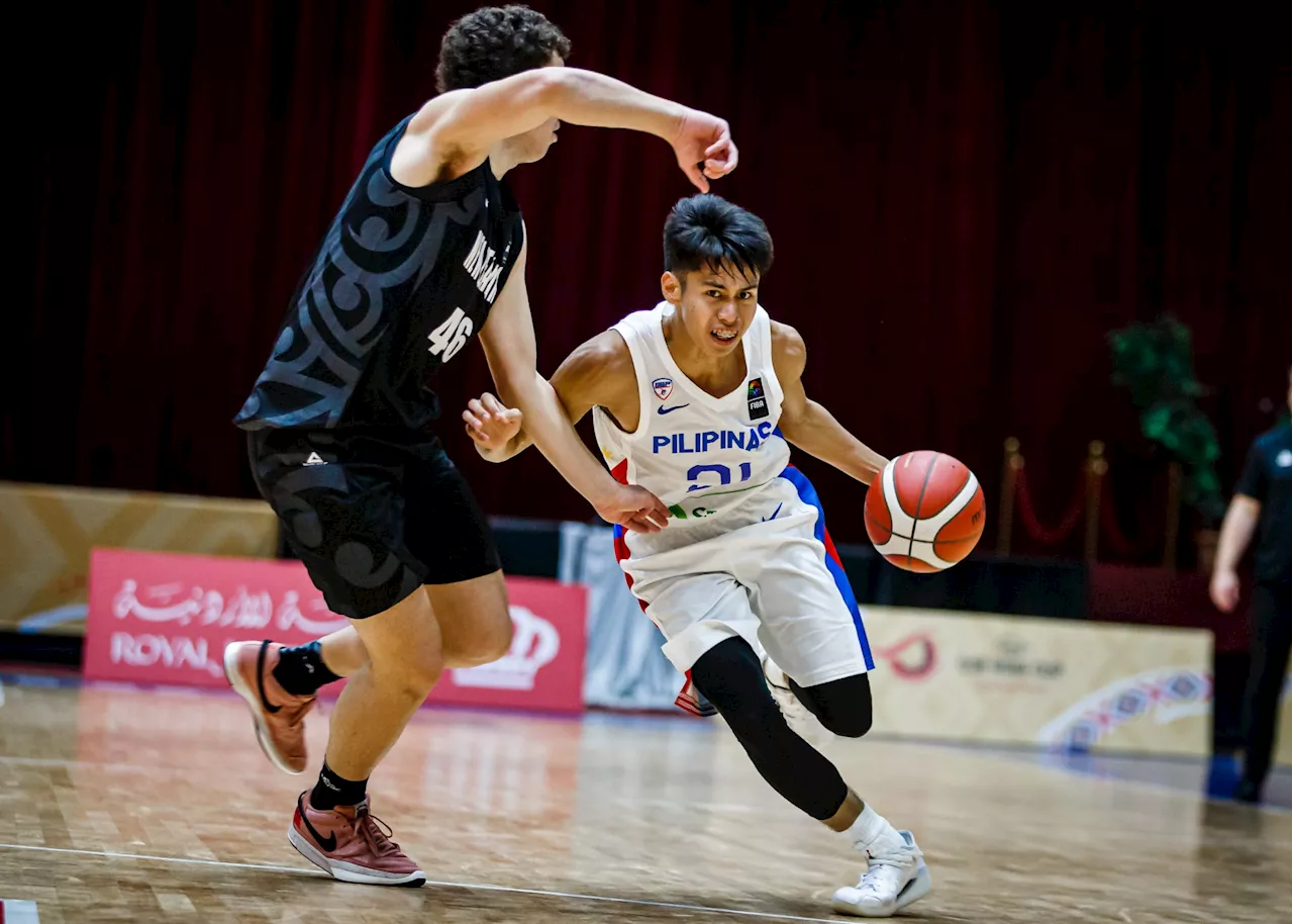 John Medina's 30-point outing goes for naught as Gilas Boys fall to NZ in FIBA U18 Asia Cup