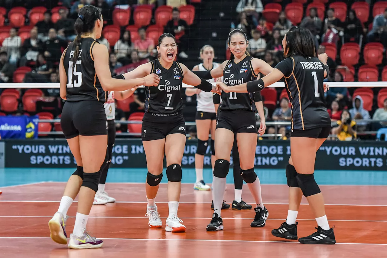 PVL: Cignal stages fourth set comeback vs PLDT to claim 5th bronze medal