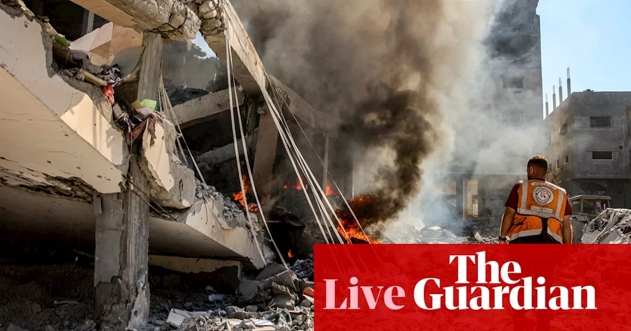 Israel-Gaza war live: US charges Hamas leaders over 7 October and pushes for ‘final’ truce