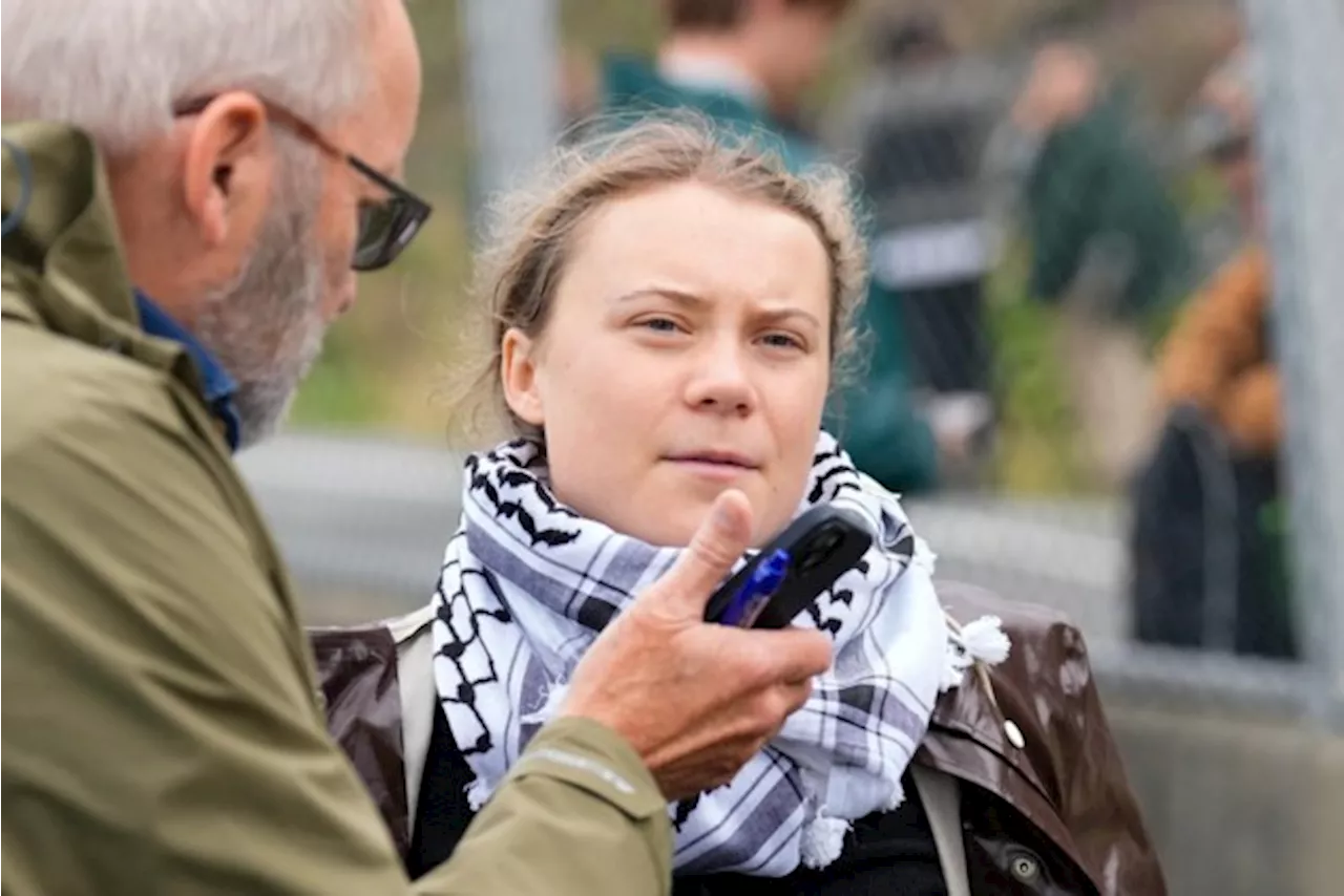 Greta Thunberg opgepakt bij pro-Palestijns studentenprotest in Denemarken