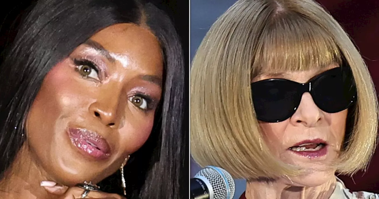 Naomi Campbell And Vogue Boss Anna Wintour Exchange Barbs Onstage At Fashion Event