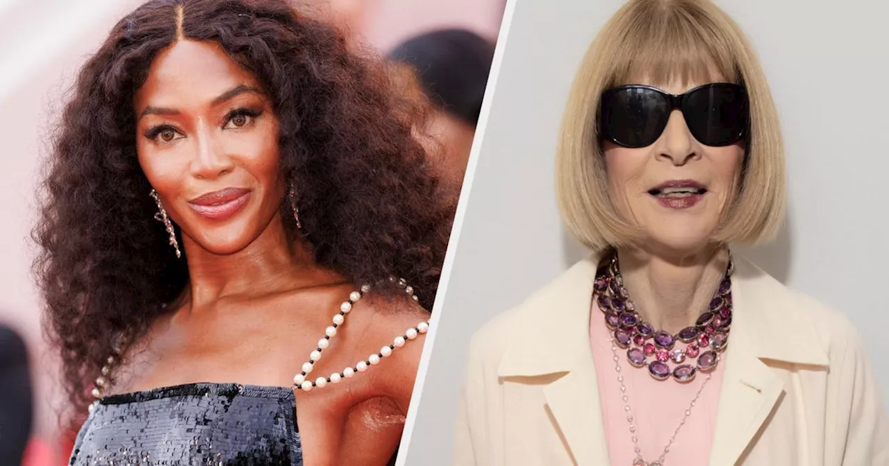 Naomi Campbell Throws Shade Anna Wintour's Way While Accepting Fashion Award