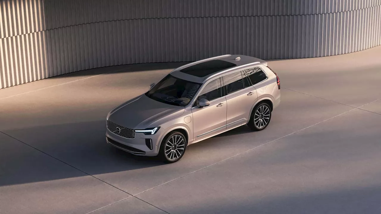 2025 Volvo XC90 PHEV Has Sharper Looks, New Tech