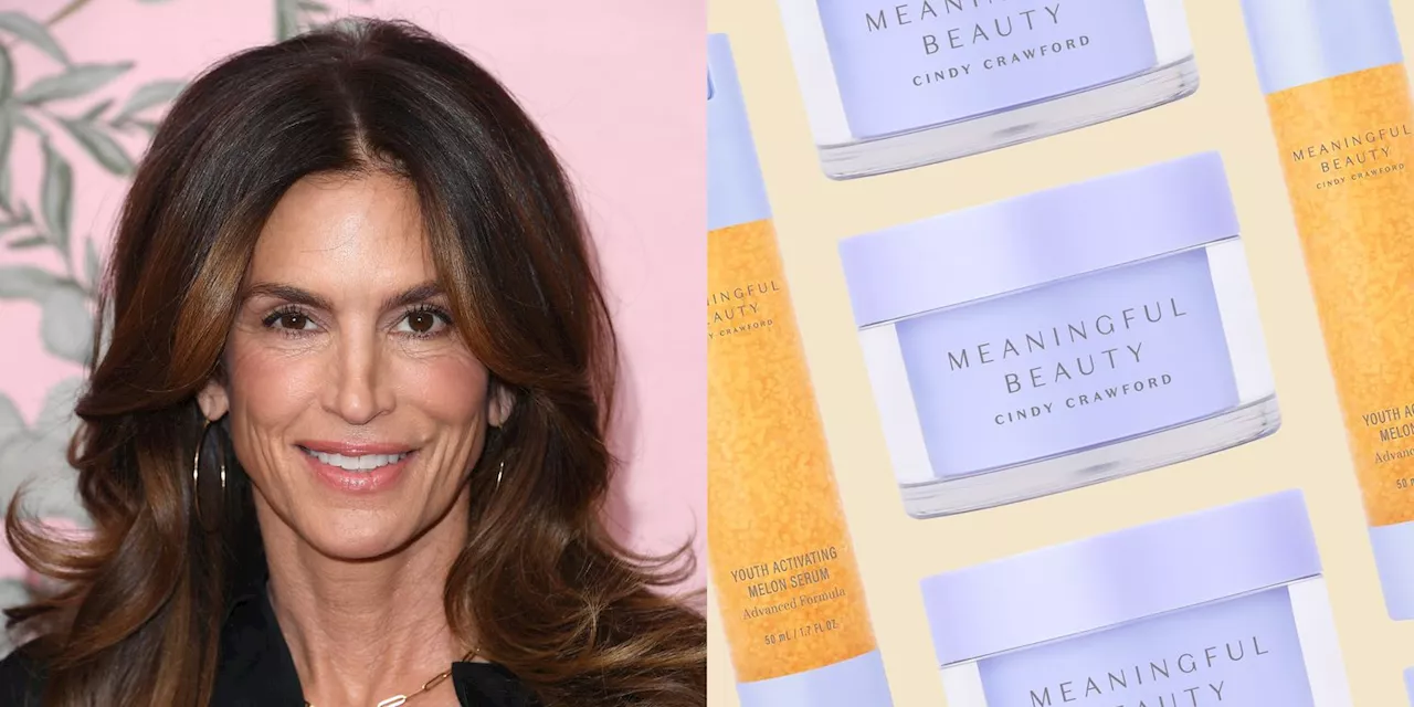 Cindy Crawford Told Me Her Top 3 Amazon Skin Care Staples for “Extra Dewy Skin”