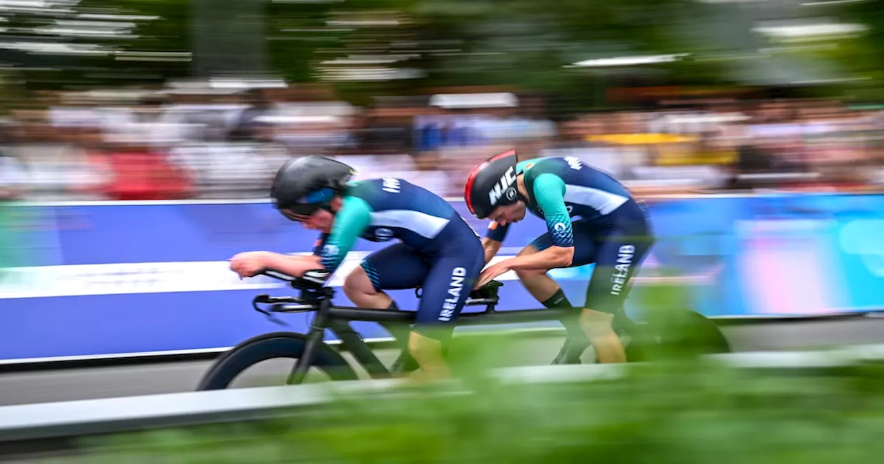 Ireland’s Katie-George Dunlevy and Linda Kelly win gold in Paralympic time trial