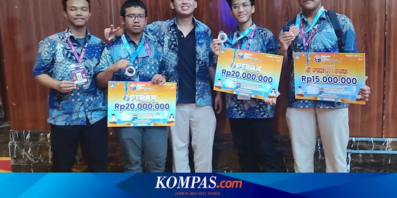 3 Siswa SMA Cahaya Rancamaya Raih Medali Ajang OSN 2024