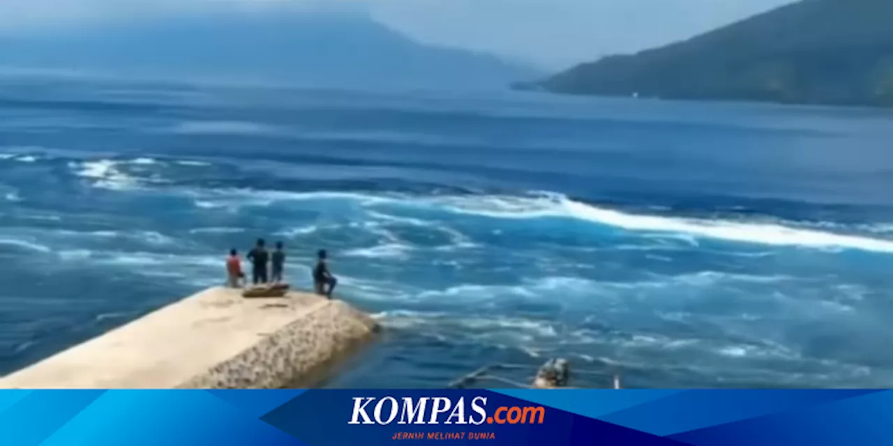 Muncul Pusaran Arus di Perairan Pulau Komodo, Apakah Berbahaya?