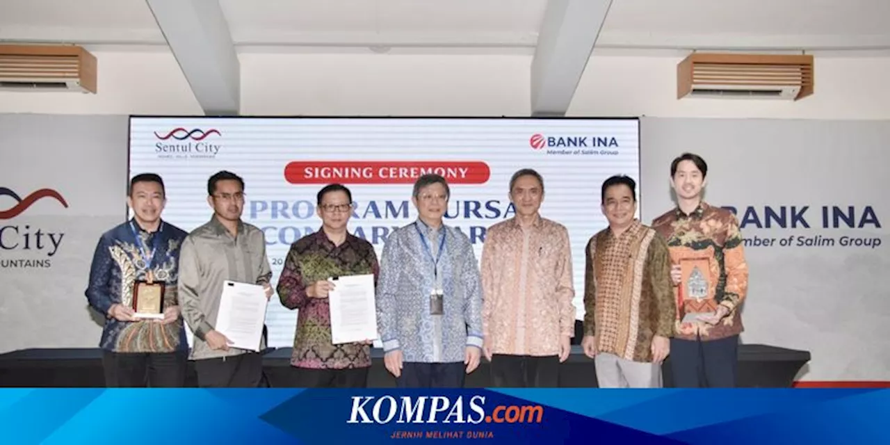 Sentul City dan Bank INA Tawarkan KPR untuk Properti Seken