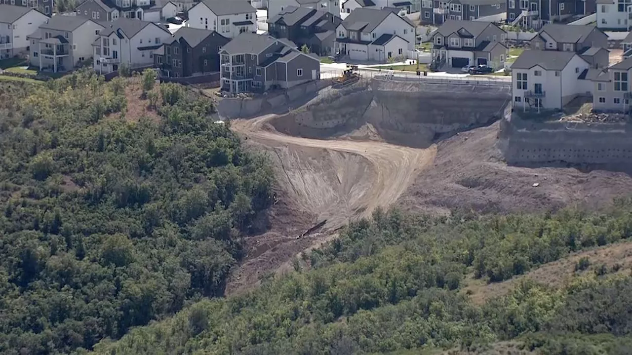 Developer begins final phase of canyon restoration after 2 Draper homes collapsed