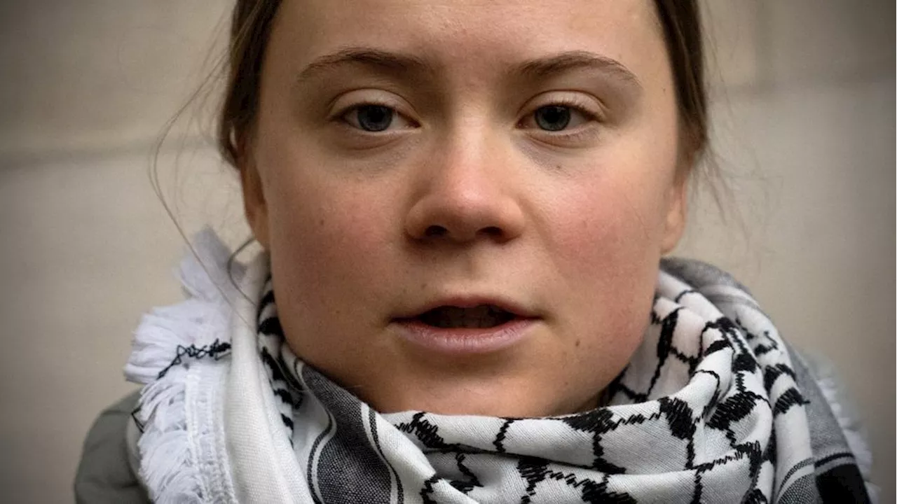 Greta Thunberg arrested during pro-Palestine protest at Danish university