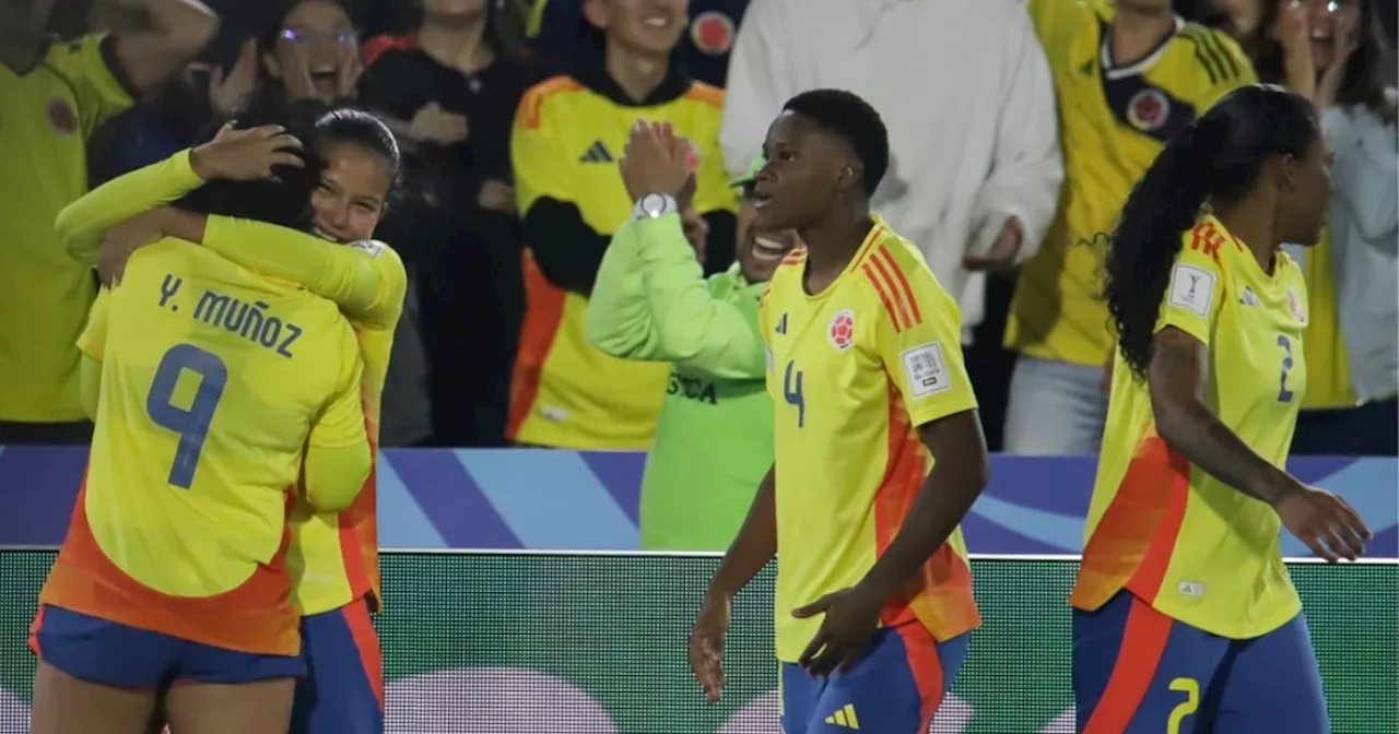 Mundial Femenino U20: Colombia clasifica a octavos de final