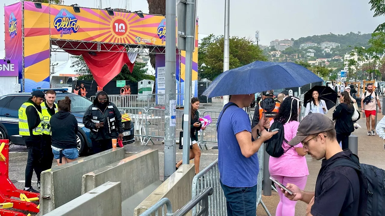 La soirée d'ouverture du Delta Festival à Marseille annulée à cause des intempéries