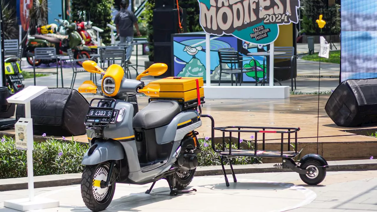 Kompetisi Adu Keren Yamaha Fazzio Modifest 2024 Sambangi Bekasi