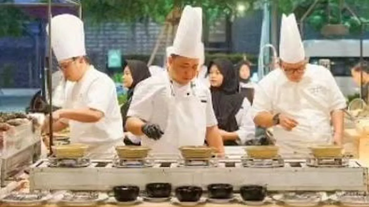 Saat 13 Executive Chef Keroyokan Garap 250 Menu Berbahan Utama Makanan Laut di Archipelago Food Festival ke-34