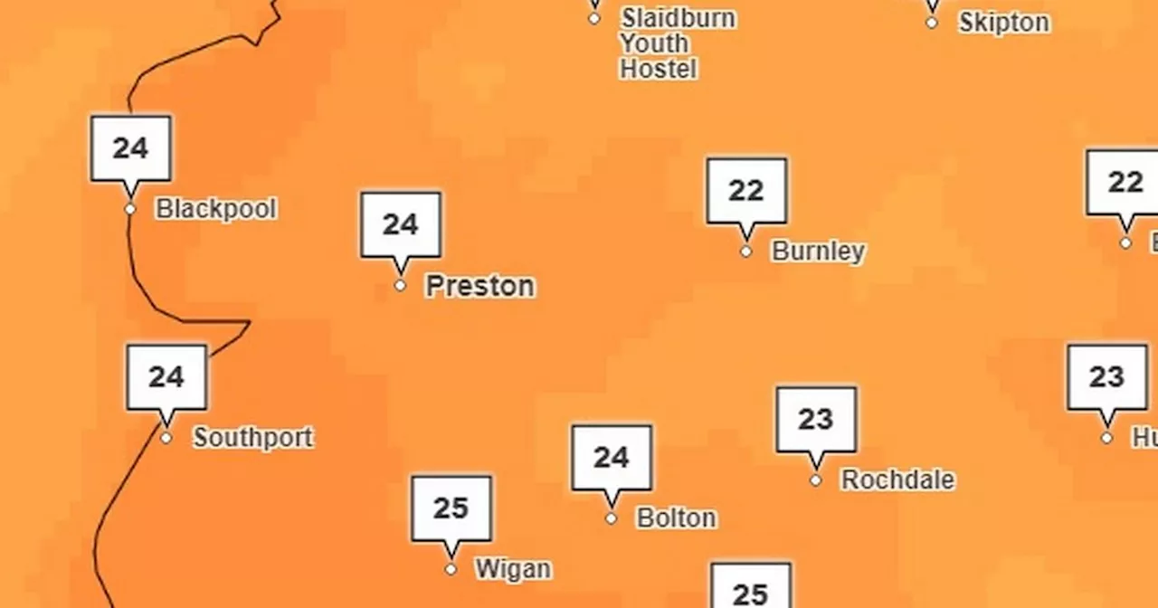 25C heat to hit Lancashire this week as Met Office issues heatwave update