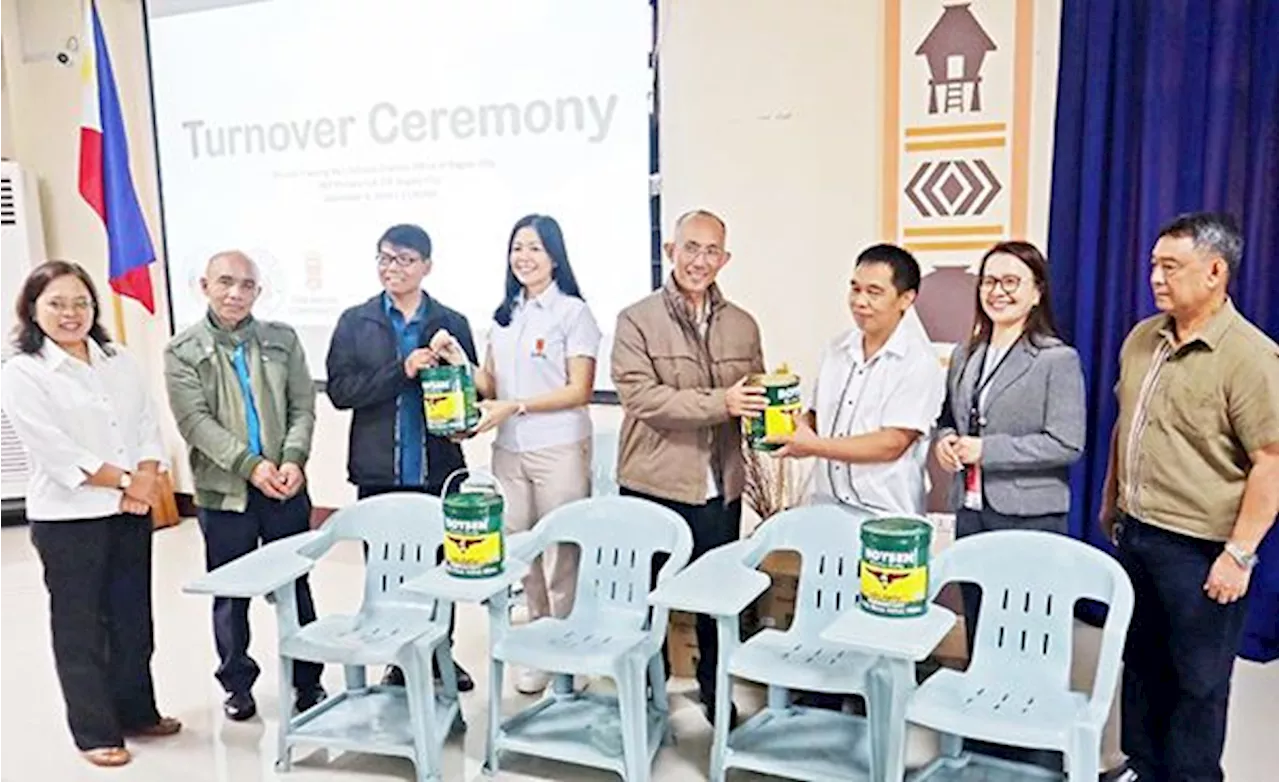 SMC donates school equipment to DepEd-Baguio