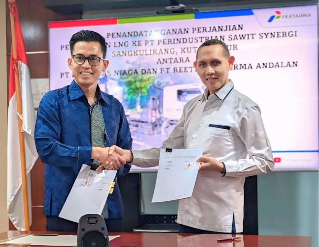 Pertagas Niaga dan Reethau Group Teken Kerja Sama Regasifikasi LNG di Kaltim Dukung Program Energi Nasional