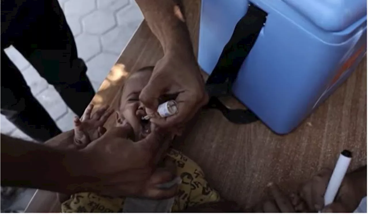 WHO Lampaui Target Vaksinasi Polio untuk Anak Gaza