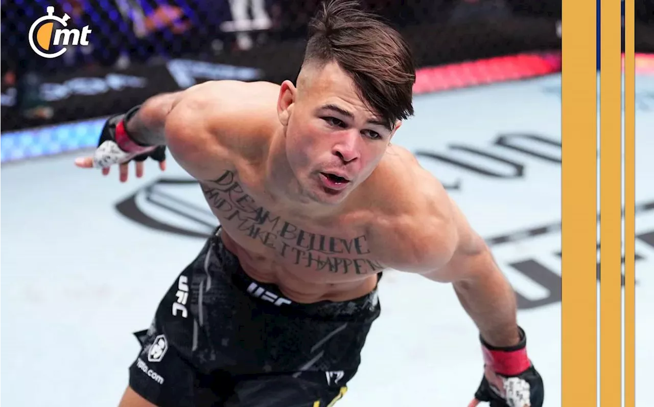 Diego Lopes, brasileño compañero de Alexa Grasso: 'Me considero mexicano de corazón'