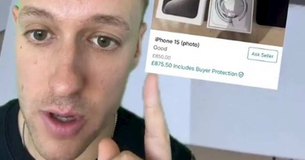 Man buys '£850 iPhone 15' on Vinted – but is sent something totally different