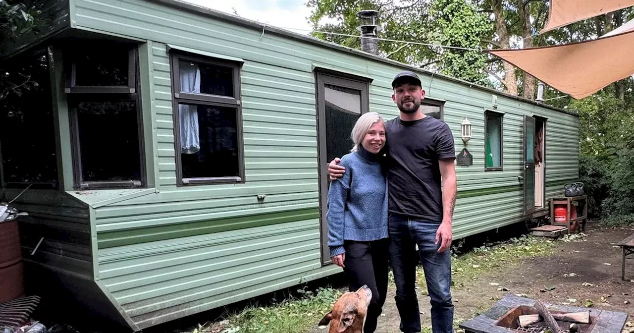 They bought a 'tatty' caravan from a scrapyard - now they're saving more than £13k a year