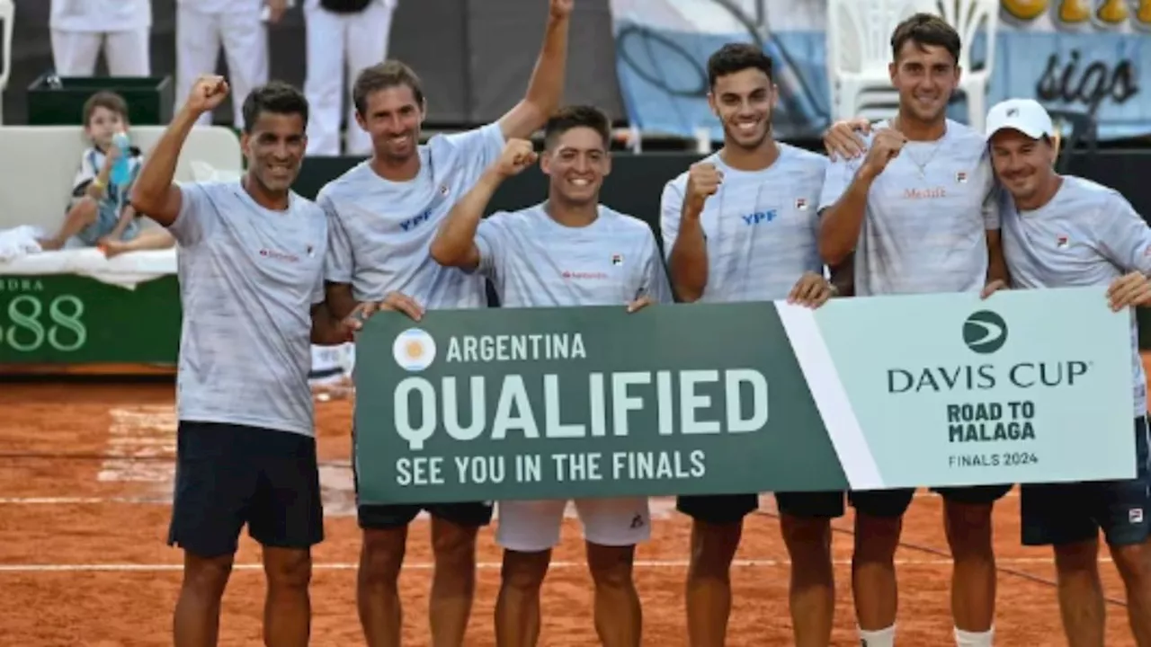 Argentina confirmó el equipo de tenis para la Copa Davis 2024: quiénes son