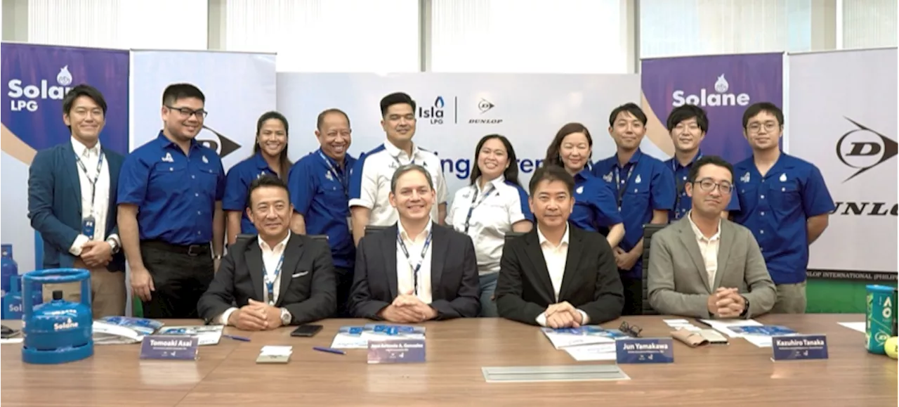 Dunlop International Philippines partners with Isla LPG Corp. to reduce carbon emissions