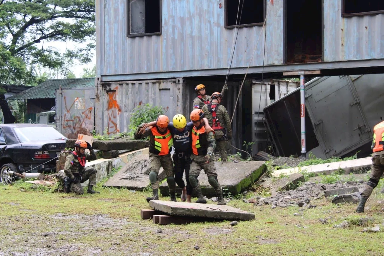 Philippine Army showcases earthquake response capabilities