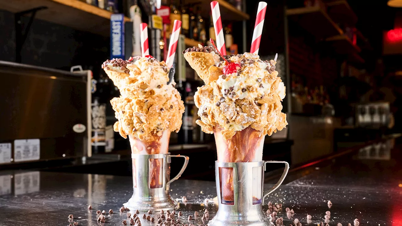 The cannoli meets the milkshake in this new Black Tap treat