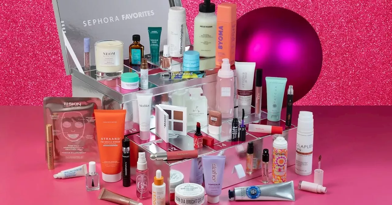 Sephora's 2024 Advent Calendar features full-size Charlotte Tilbury and Glossier