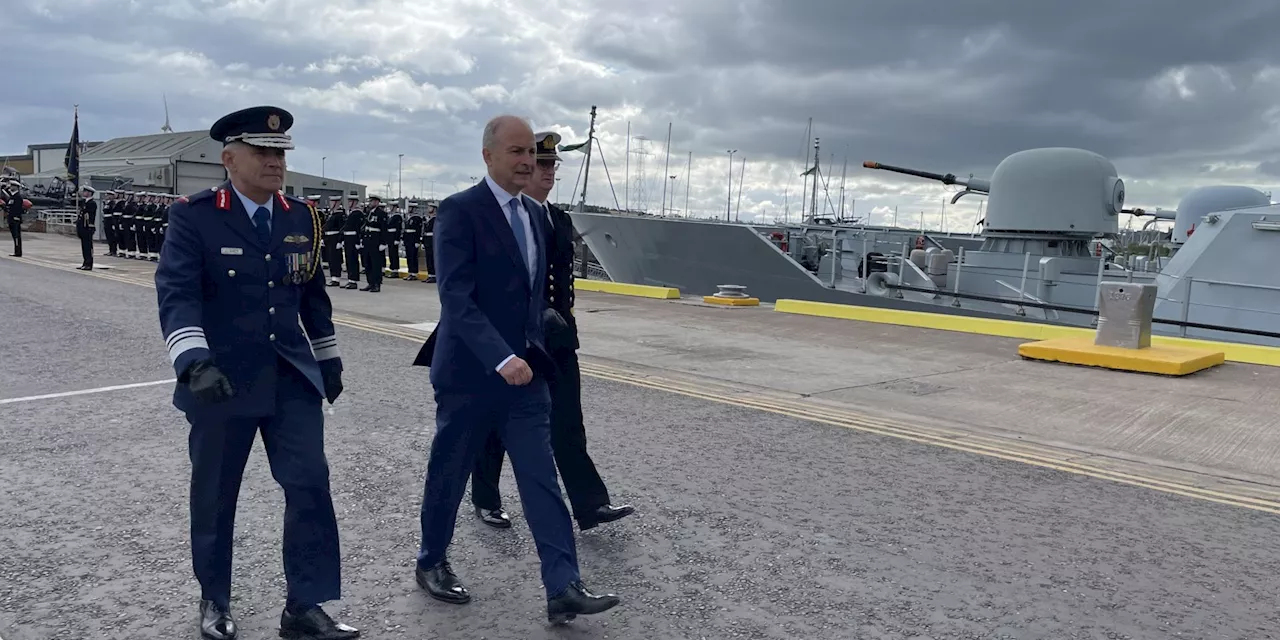 Naval ships unveilled by Tánaiste to bring ‘versatility’ to Ireland’s defence