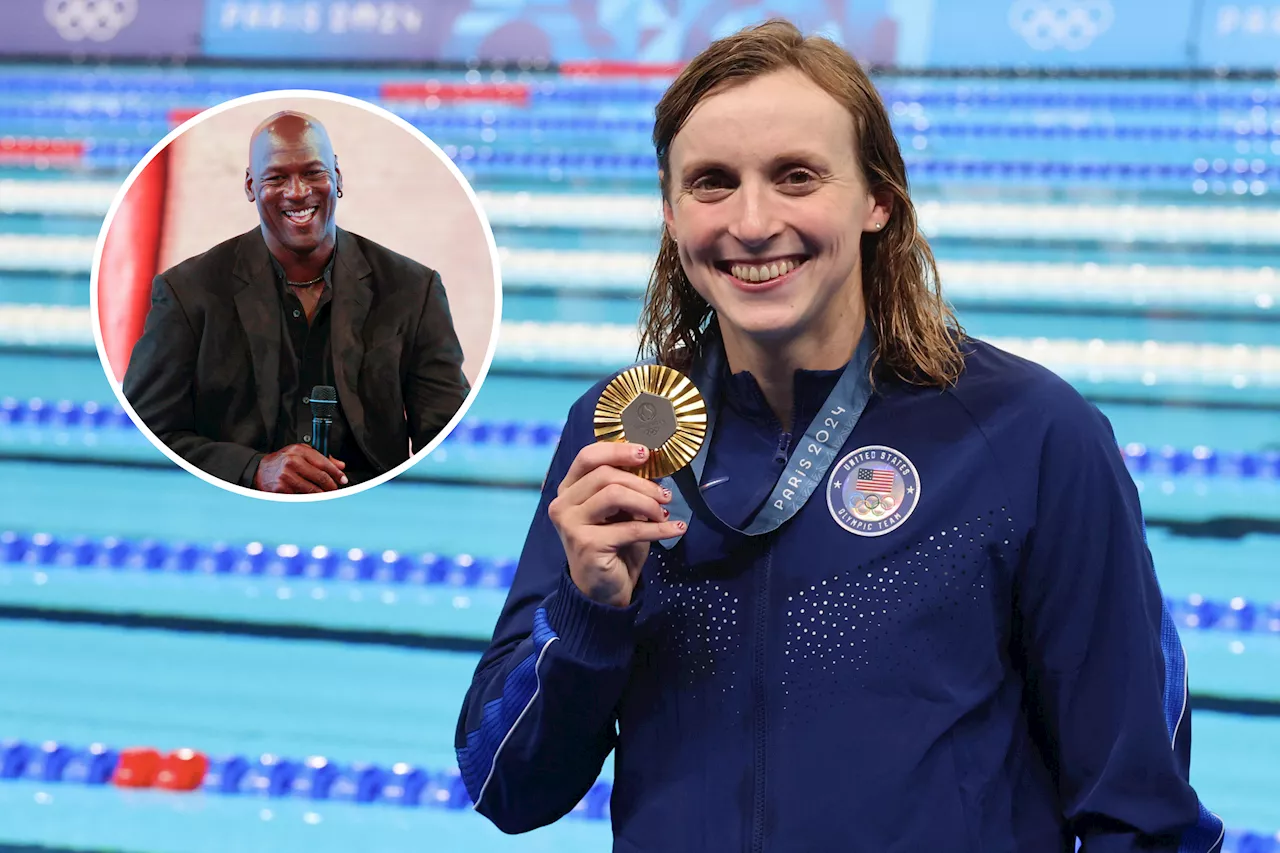 Katie Ledecky Recalls Michael Jordan Childhood Moment—'Unimpressed'