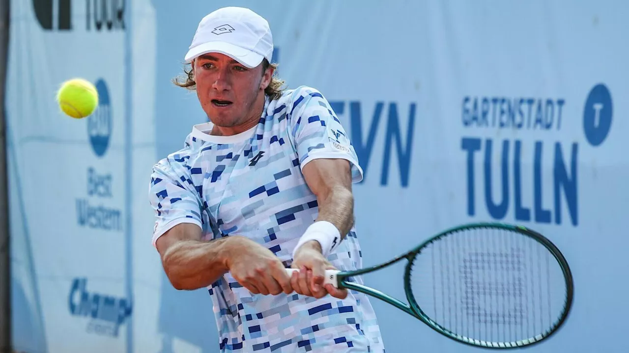 ATP-Challenger in Tulln: Neumayer siegt, Schwärzler fliegt