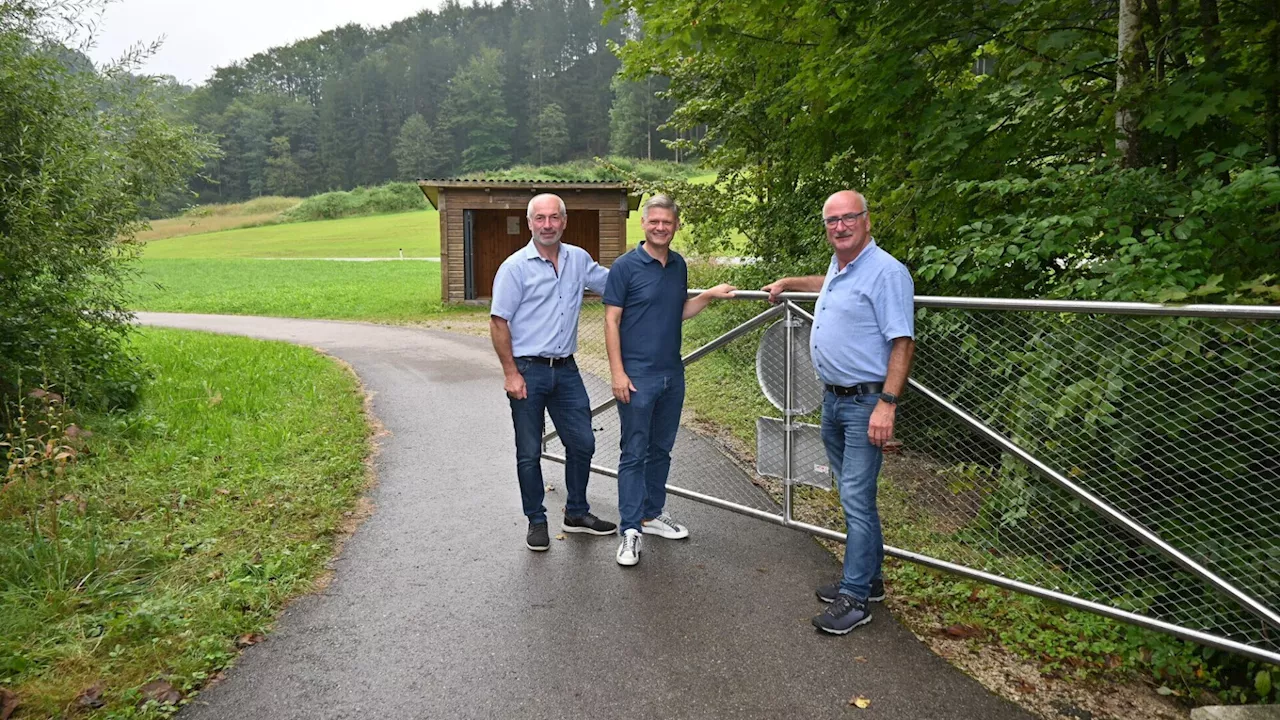 Zwei Tore für die Sicherheit am Ybbstalradweg