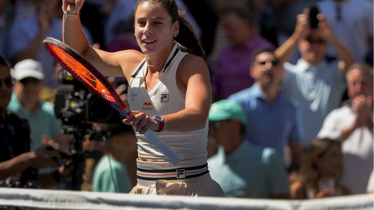 Emma Navarro reaches her first Grand Slam at the U.S. Open with win over Paula Badosa