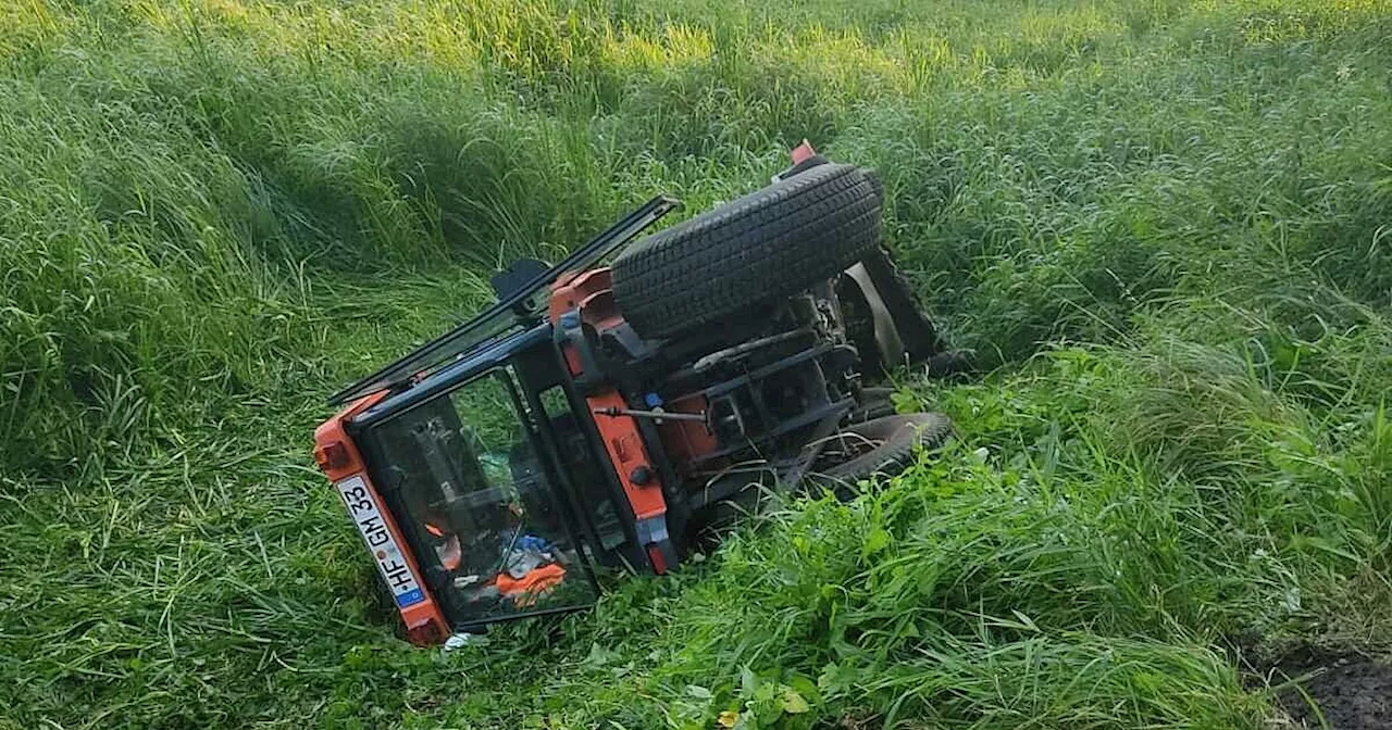 Abhang hinab gerutscht und verletzt: Zwei Unfälle innerhalb weniger Tage im Bünder Land