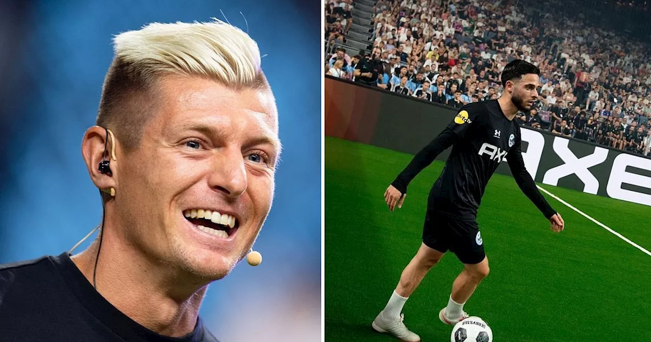 Event von Toni Kroos: Sportler aus dem Kreis Gütersloh fällt vor 20.000 Zuschauern auf