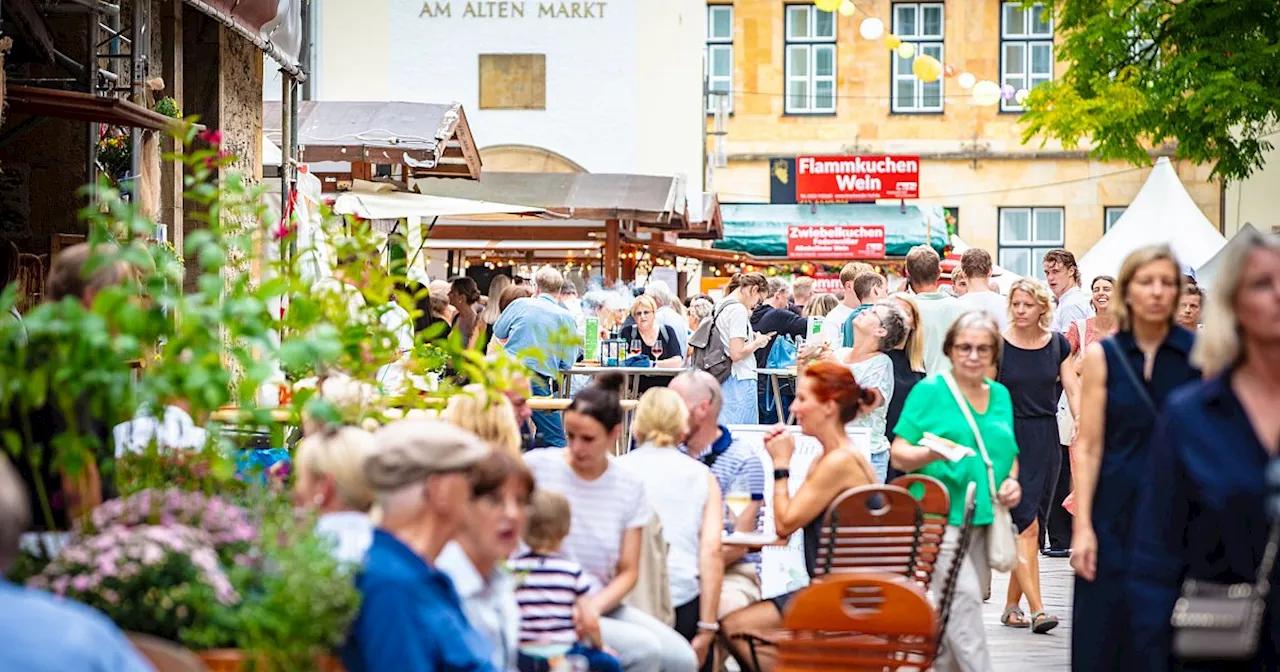 Überblick: Das sind die Preise auf dem Bielefelder Weinmarkt 2024