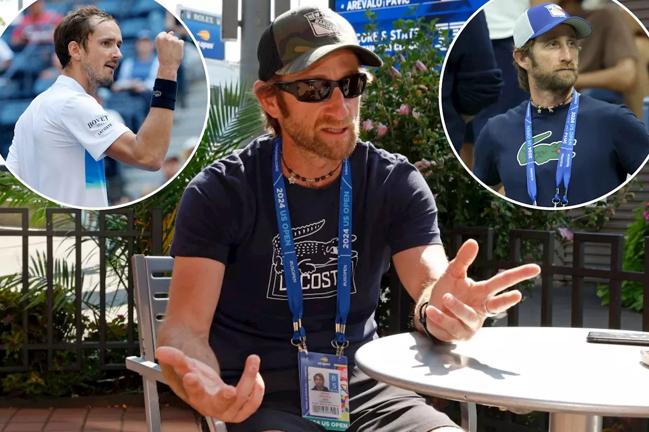 Daniil Medvedev coach's NHL passion, Rangers hat has proved good luck charm at US Open