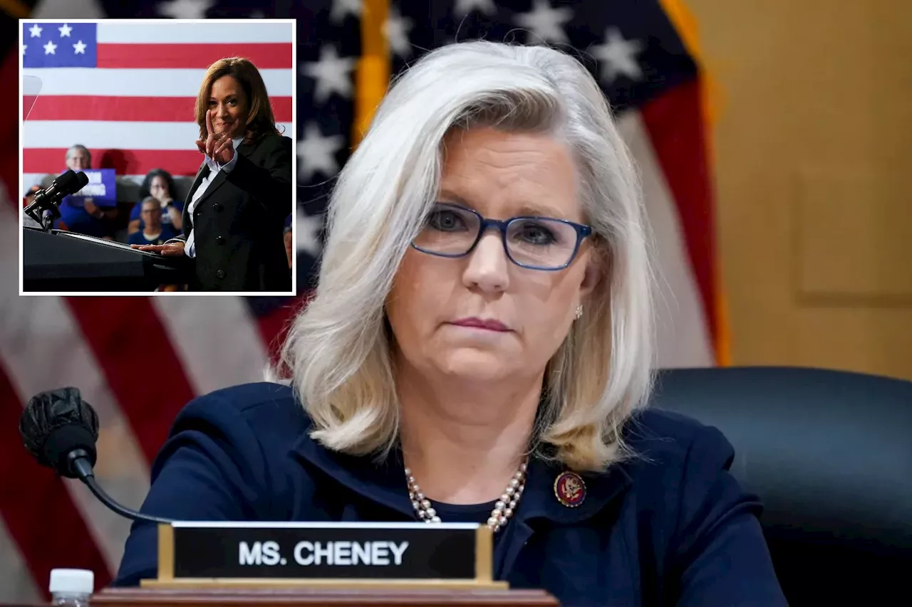 Ex-GOP Rep. Liz Cheney will vote for Kamala Harris 'because of danger Trump poses'