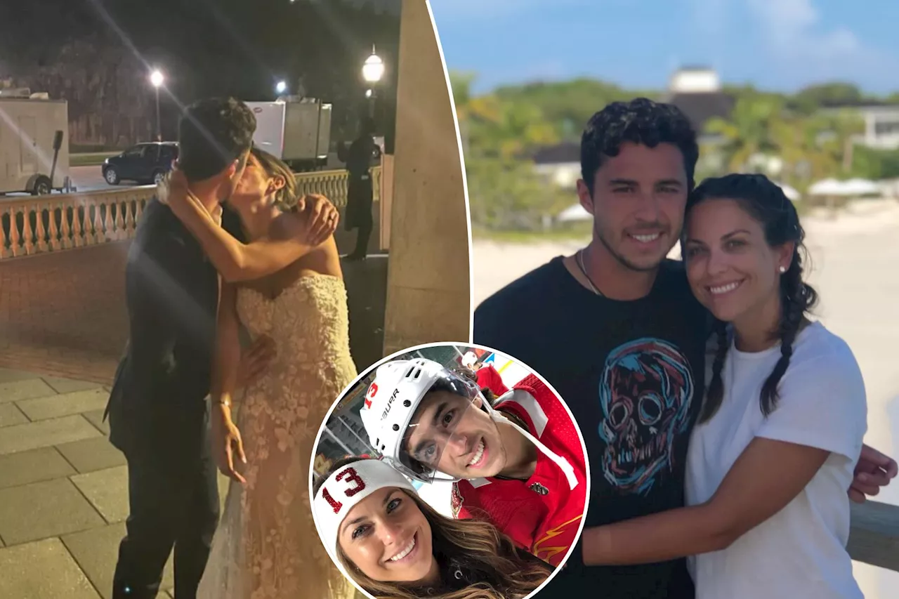 Johnny Gaudreau's wife honors him on their third wedding anniversary: 'Love you forever'