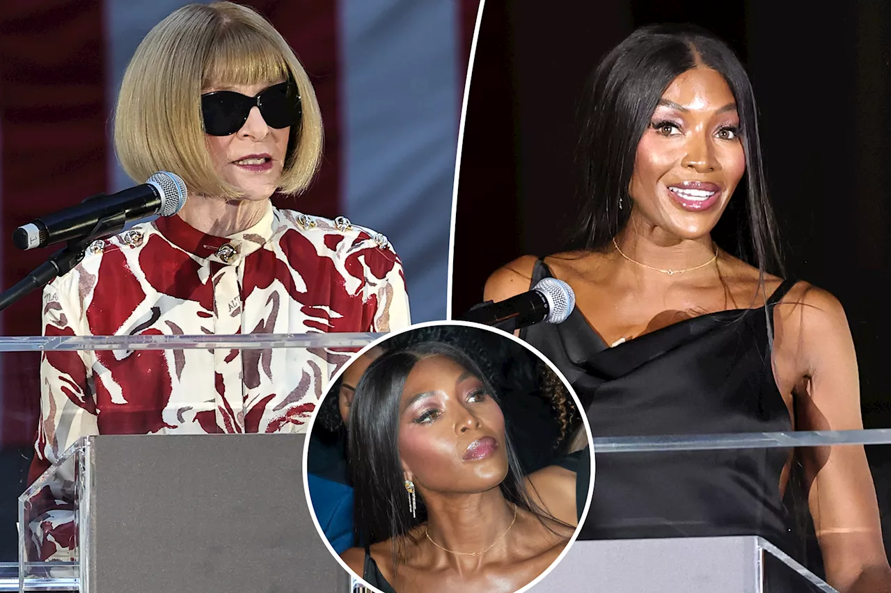 Ticked-off Anna Wintour slams Naomi Campbell for allegedly being tardy — and model claps back