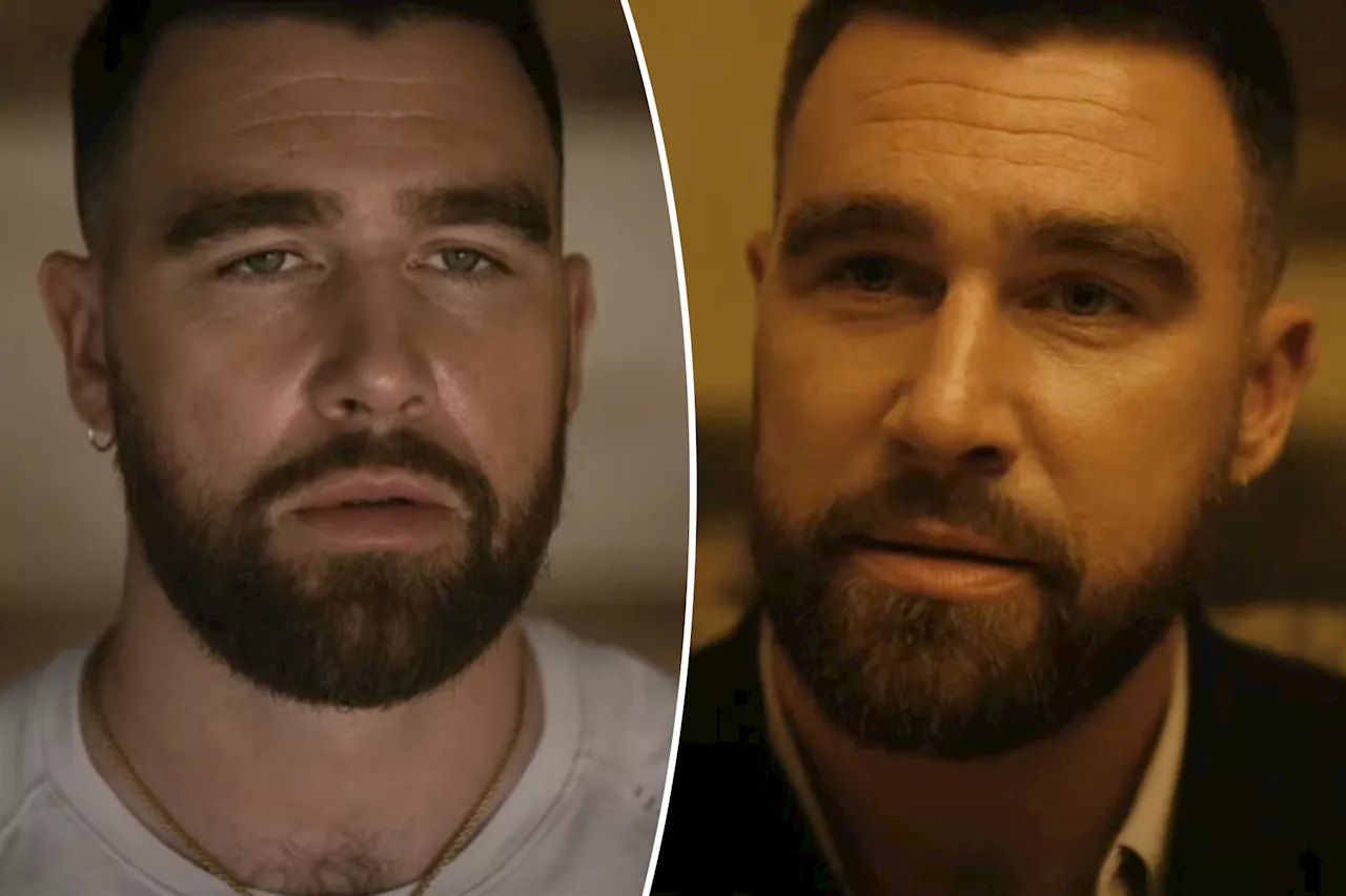 Watch Travis Kelce make acting debut in creepy 'Grotesquerie' trailer